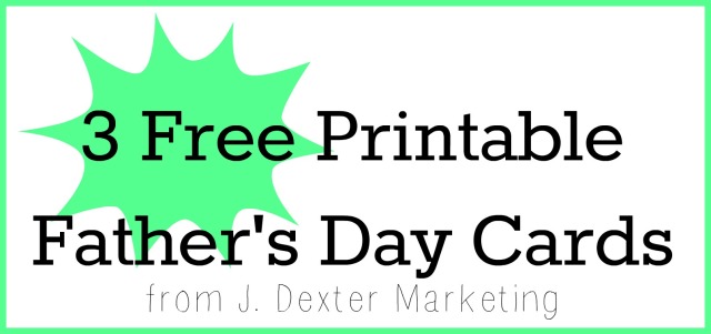 printable fathers day
